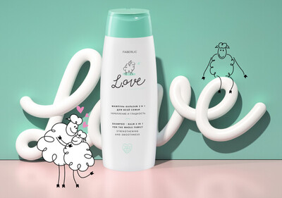 Шампунь-бальзам 2 в 1 «Укрепление и гладкость»