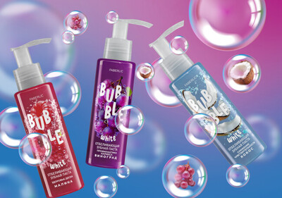 Зубные пасты Bubble White